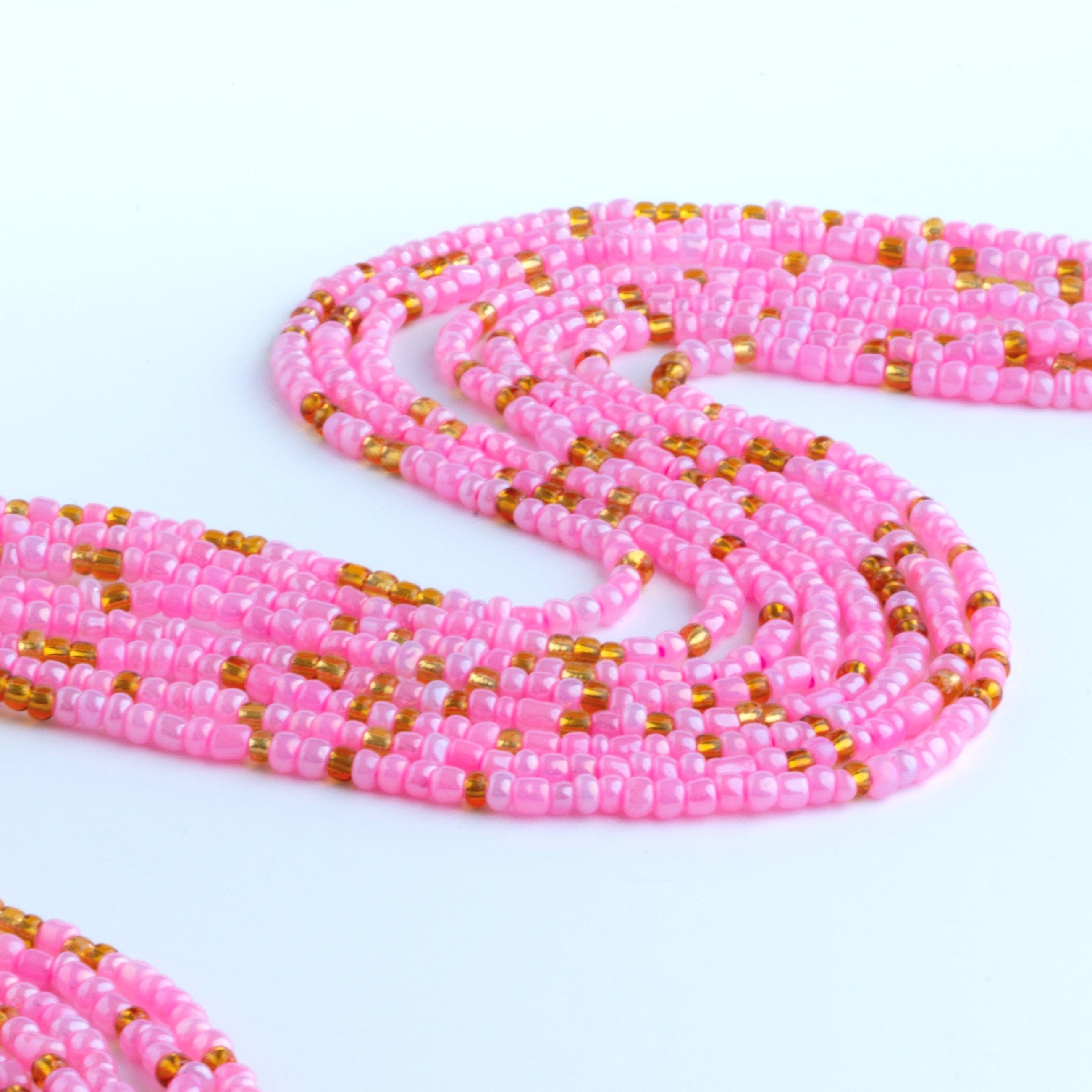 Blushing Dreams Waist Bead – Lolo Beads