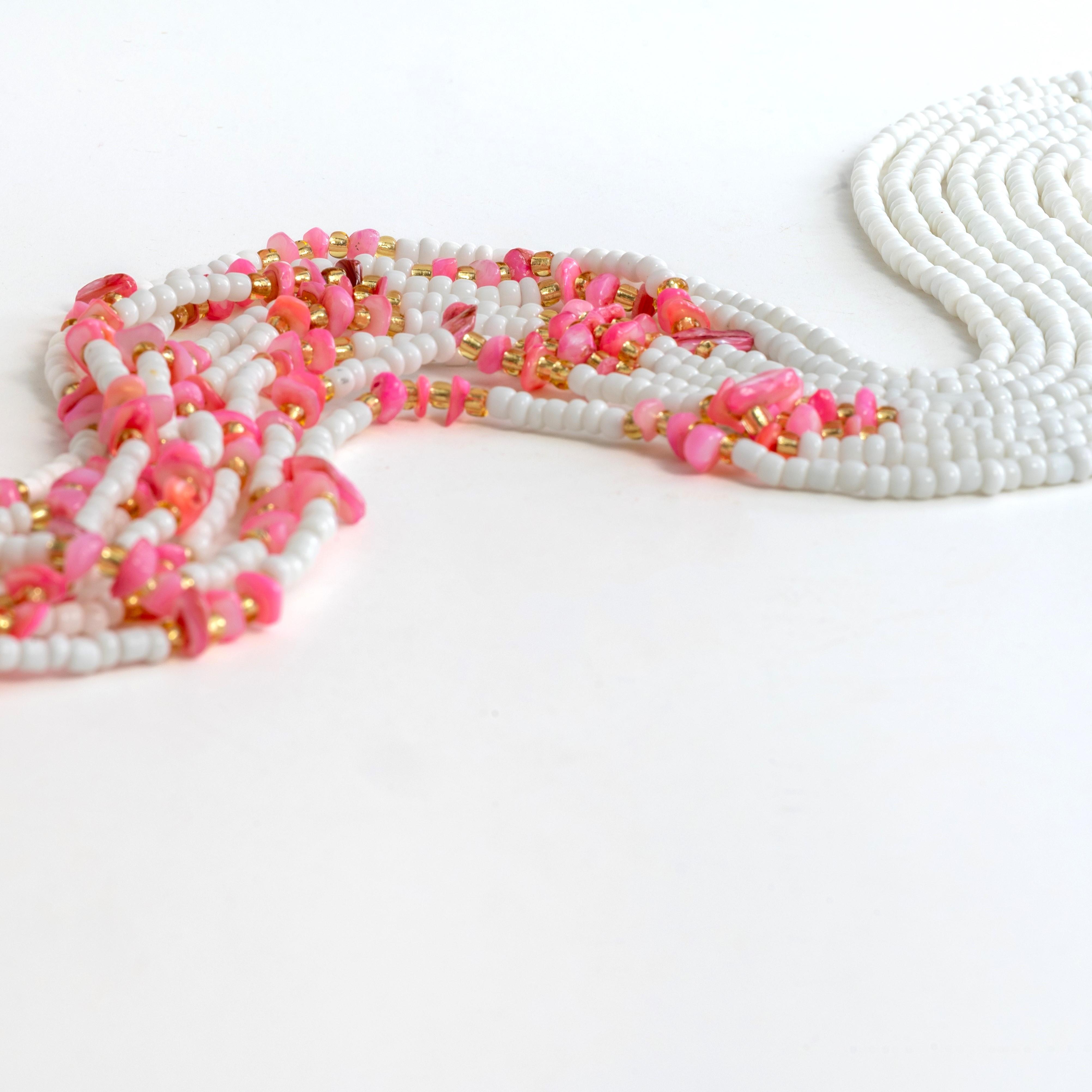 Petals of Serenity Waist Bead